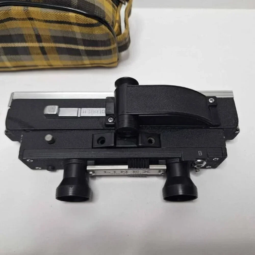 VINTAGE LINEX SUBMINATURE STEREO CAMERA BY LIONEL TRAIN CO. VERY GOOD & WORKS